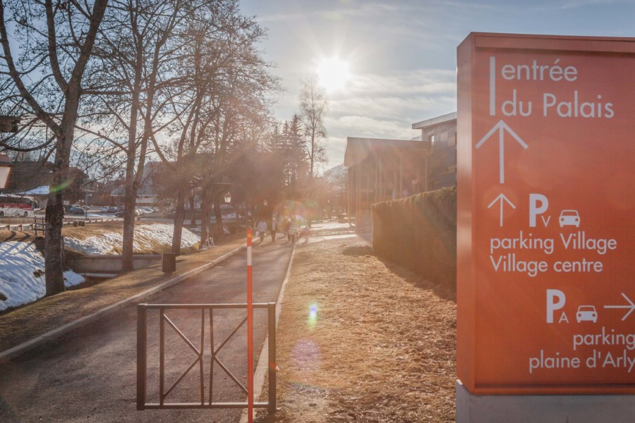 allée Cavalière, entrée du Palais